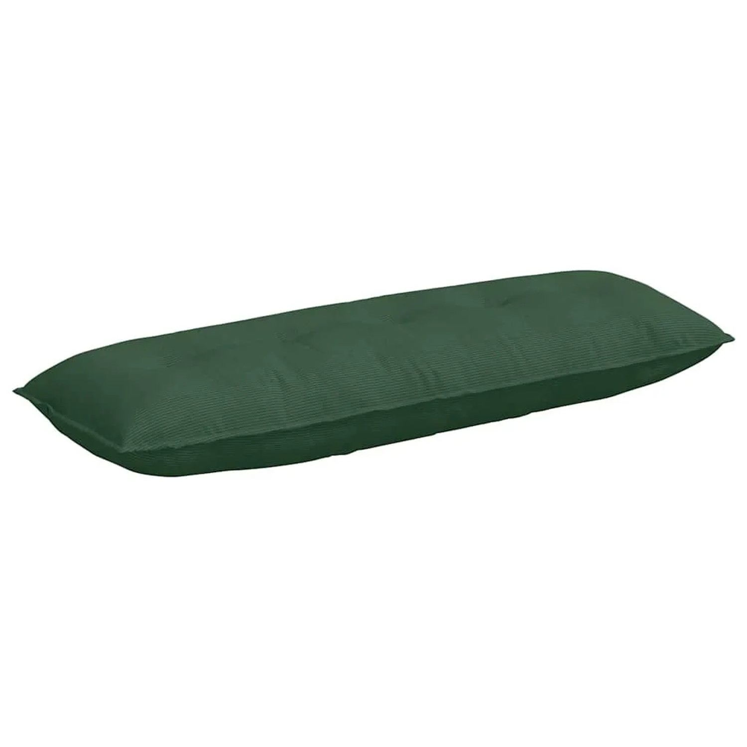 vidaXL Rückenkissen Dschungelgrün 140 x 50 cm Cordstoff 42014870