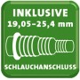 Details des Heissner UVC-Teichklärers: 2 Jahre Garantie, Schlauchanschluss, 5m Kabel.