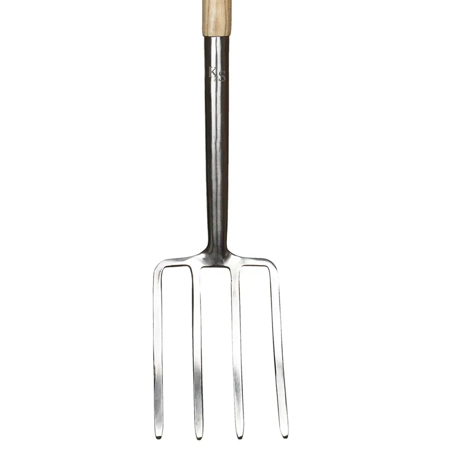 Kent & Stowe Kinder-Spatengabel, 71 cm, mit Eschenholzstiel und D-Griff. Ideal für kleine Gärtner.