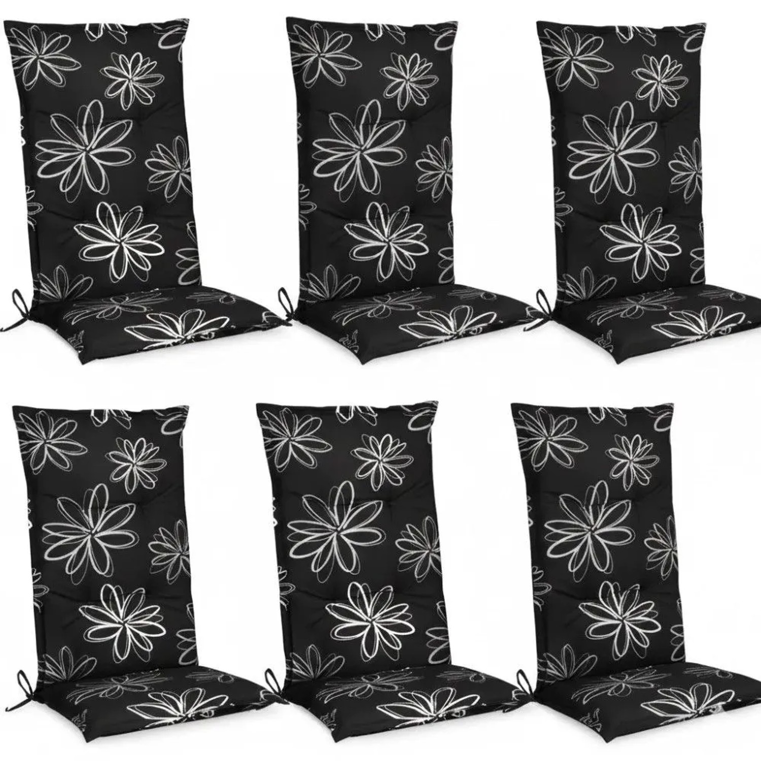 Beautissu Flores Hochlehner 120x50x6cm Ornamente 6tlg