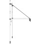 vidaXL Einziehbare Markise Handbetrieben 200 cm Anthrazit 143688_4