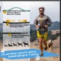 Petsation Joggingleine mit Bauchgurt und Rückdämpfer für Hunde beim Joggen.