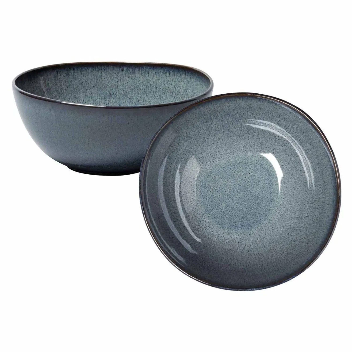 like. by Villeroy & Boch Lave Servierschüssel 28,4 cm 2er Set Gris