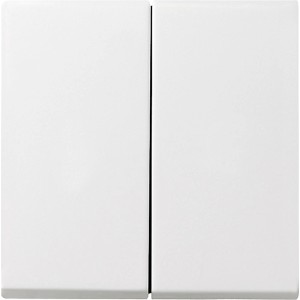 Gira Serienwippe Standard55 in Reinweiß für Serienschalter.