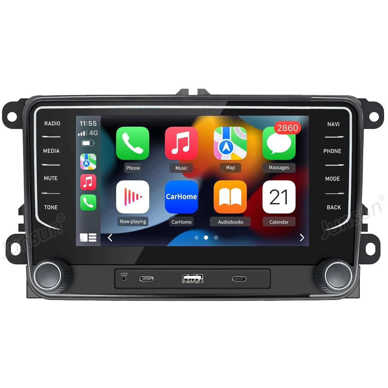 Junsun Autoradio Für Vw Golf 5 6 Polo T5 Passat Touran