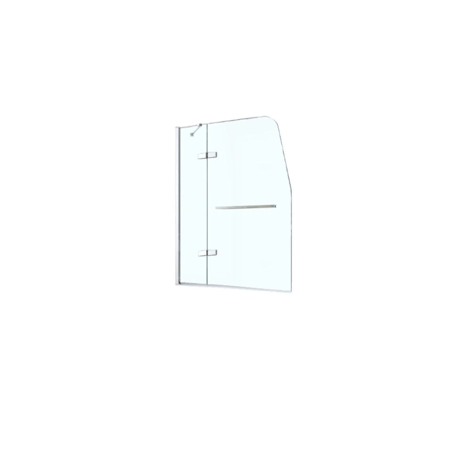 Glaszentrum Hagen 120x140cm DBadewannenaufsatz für Badewanne 2teilig