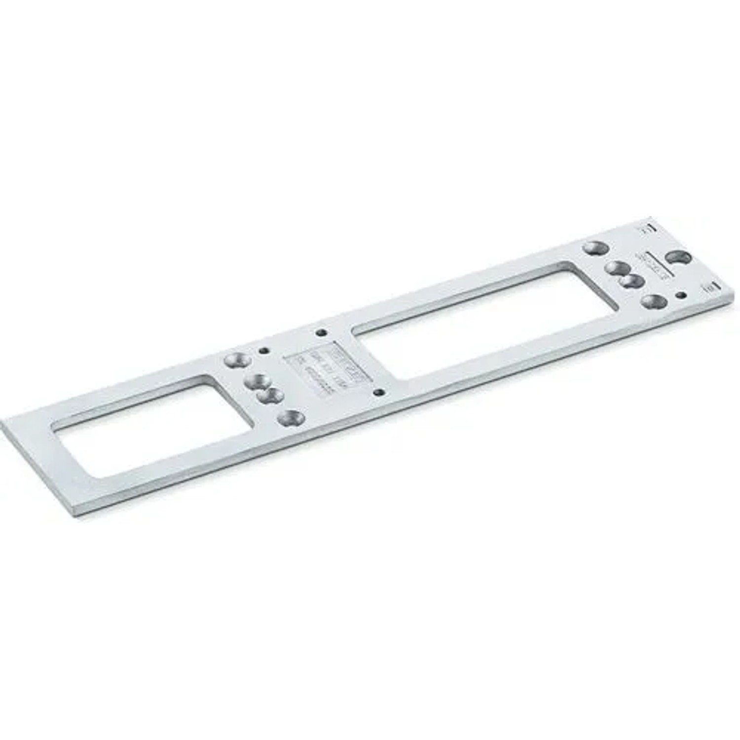 GEZE Montageplatte F TS 4000 TS 5000 Silber 49185