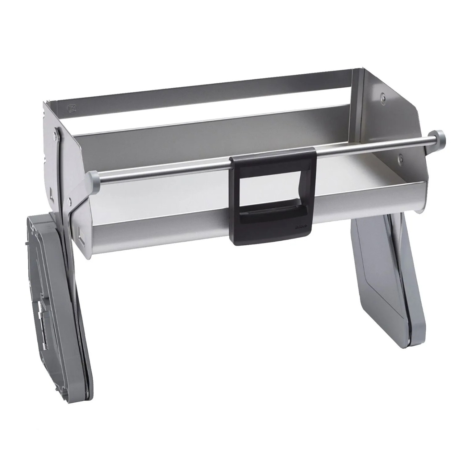 Kesseböhmer iMove Single Tray Silbergrau Auszugsystem für 600 mm Schrankbreite