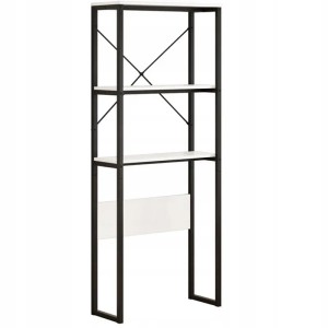 Rebiko Regal Badezimmerschrank Über Toilette Waschmaschine Loft Industrial Regale 160 Cm