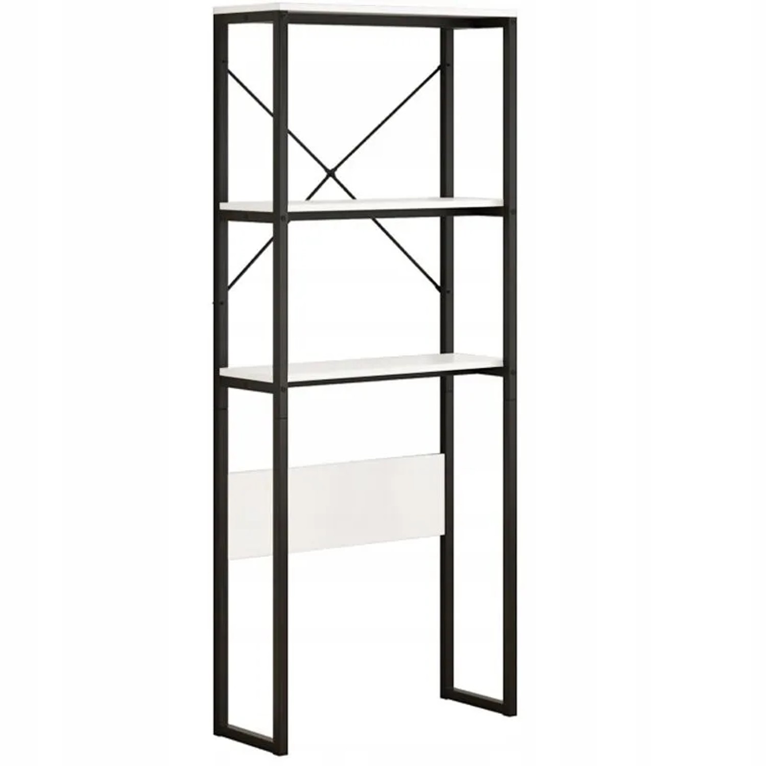 Rebiko Regal Badezimmerschrank Über Toilette Waschmaschine Loft Industrial Regale 160 Cm
