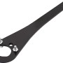 Schwarzer LUX Universal-Flanschschlüssel für Winkelschleifer Zubehör.