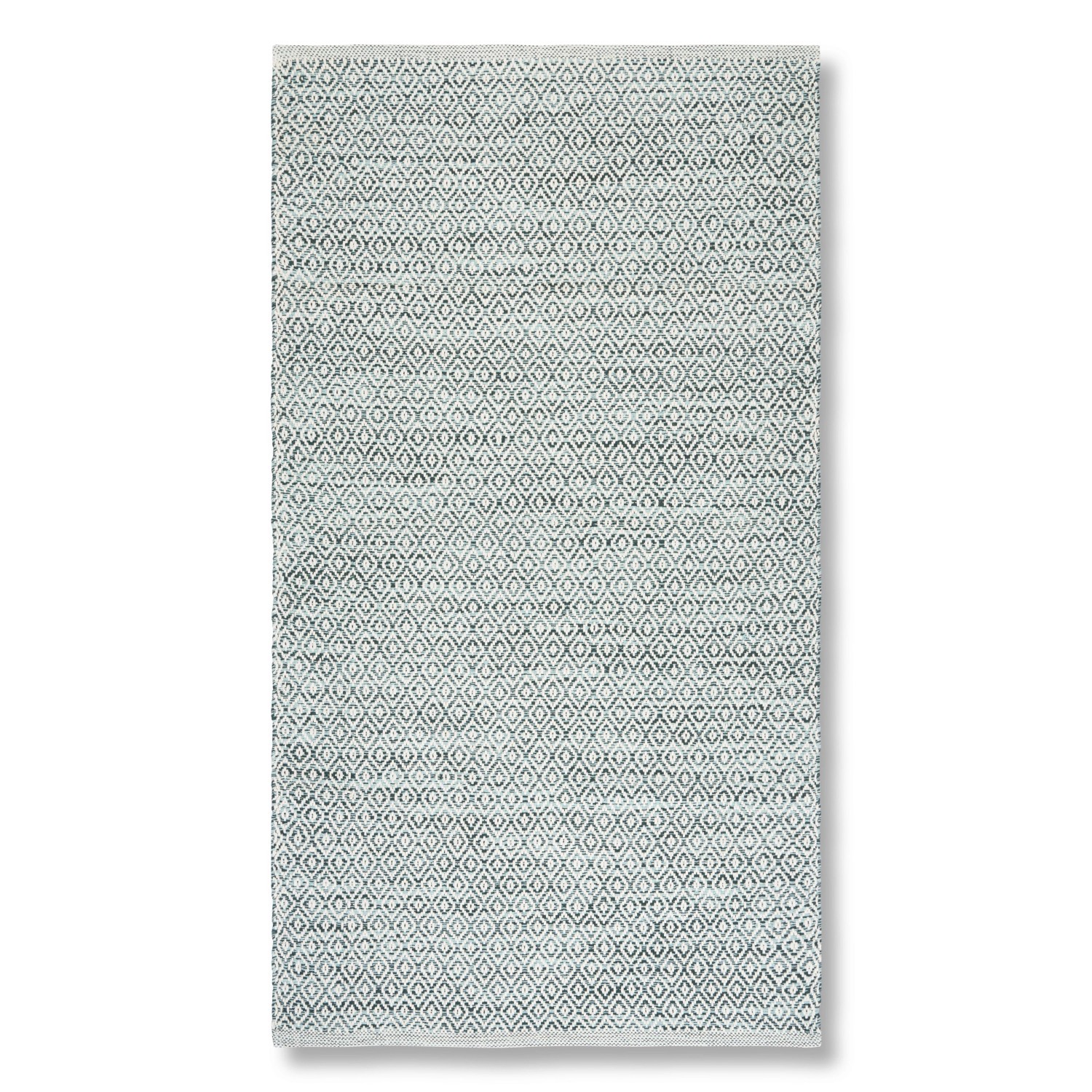 Mömax Handwebteppich Carola 1 in Grün ca. 60x120cm