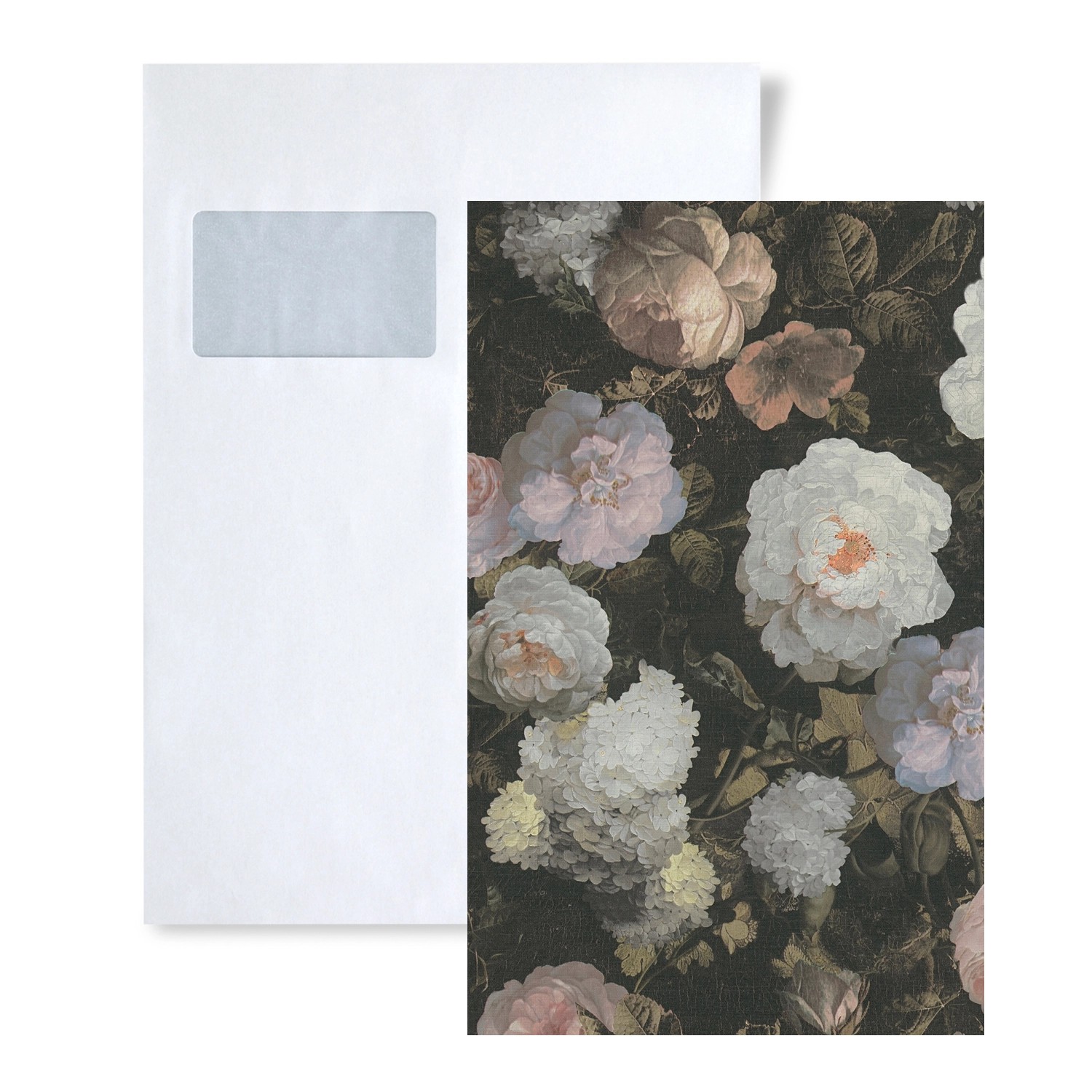 PROFHOME 1 MUSTERSTÜCK S-376505-GU DIN A4 MUSTER der Floral Tapete günstig online kaufen