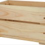 Holz-Allzweckkiste Klein, 6,2 l, aus Kiefernholz, ideal zur Aufbewahrung und als Deko.
