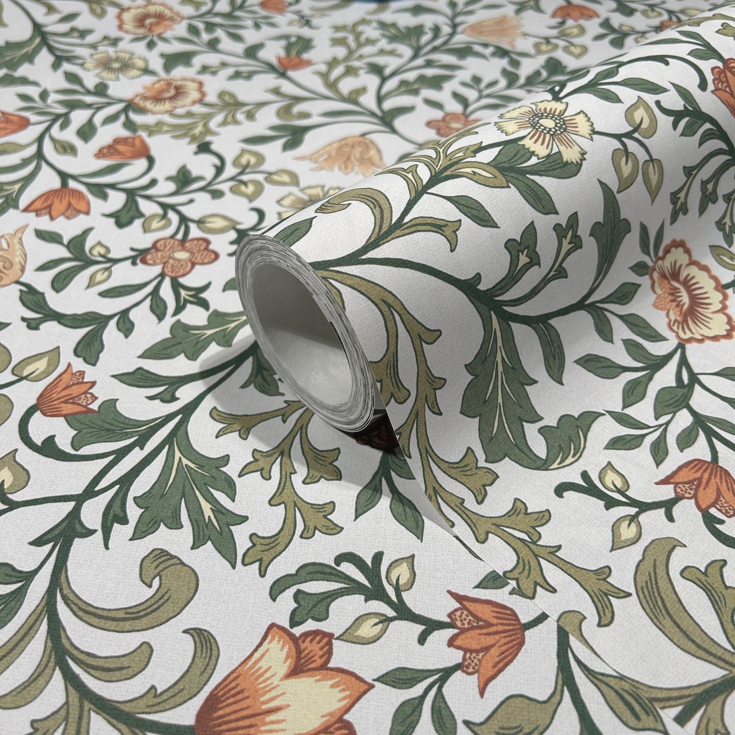 Marburg Vliestapete Blattmotiv Floral Modern 10,05 m x 0,53 m Beige günstig online kaufen