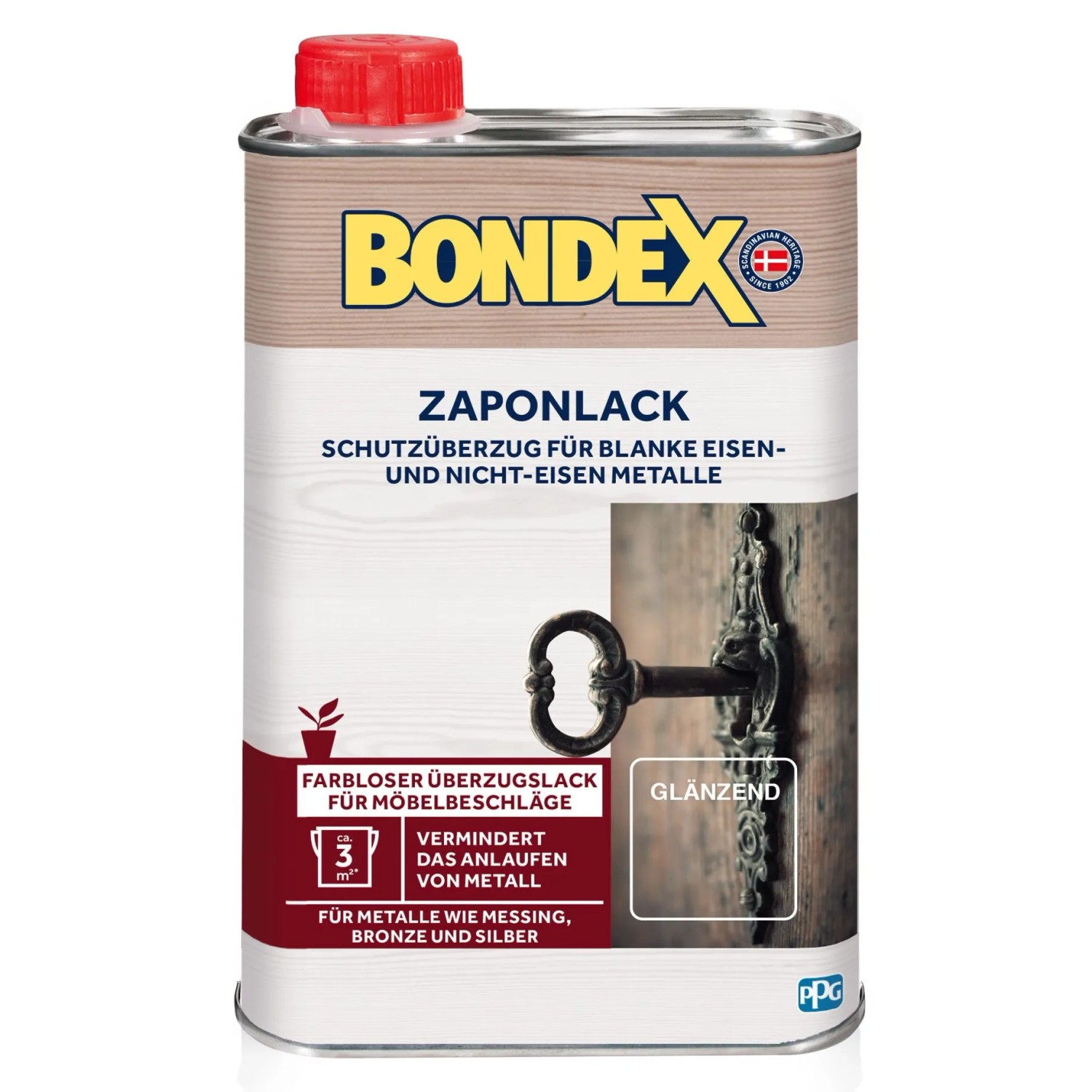 BONDEX Klarlack Zaponlack Farblos Glänzend 0,25 l