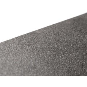 Nahaufnahme: PVC-Bodenbelag Turvo Stein Kanada in Betonoptik, ideal für Fußbodenheizung.