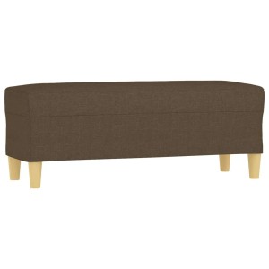 vidaXL Sitzbank Braun 100x35x41 cm Stoff 349378