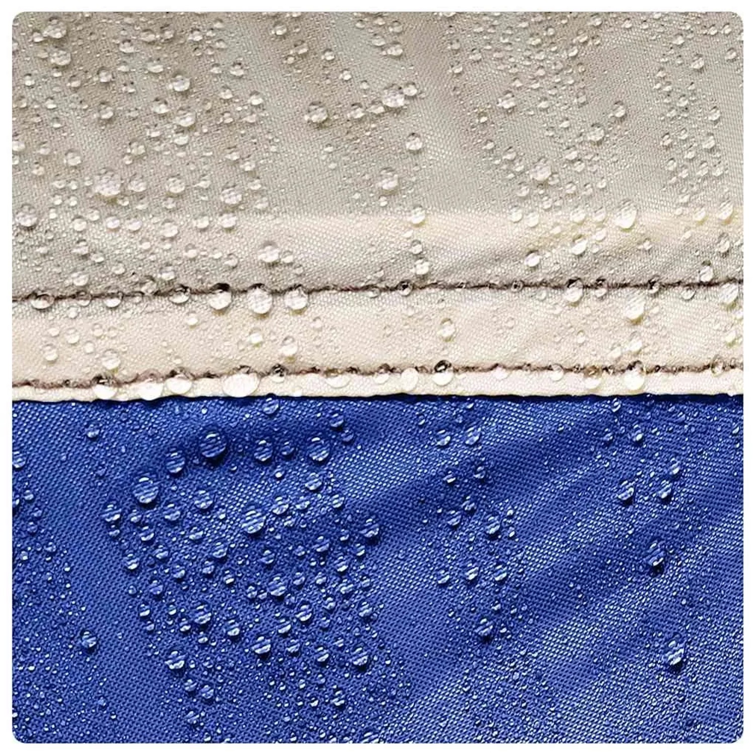 vidaXL Poolzelt mit Abnehmbarem Überzelt Netzwänden Azurblau 512x458cm 4100625_13