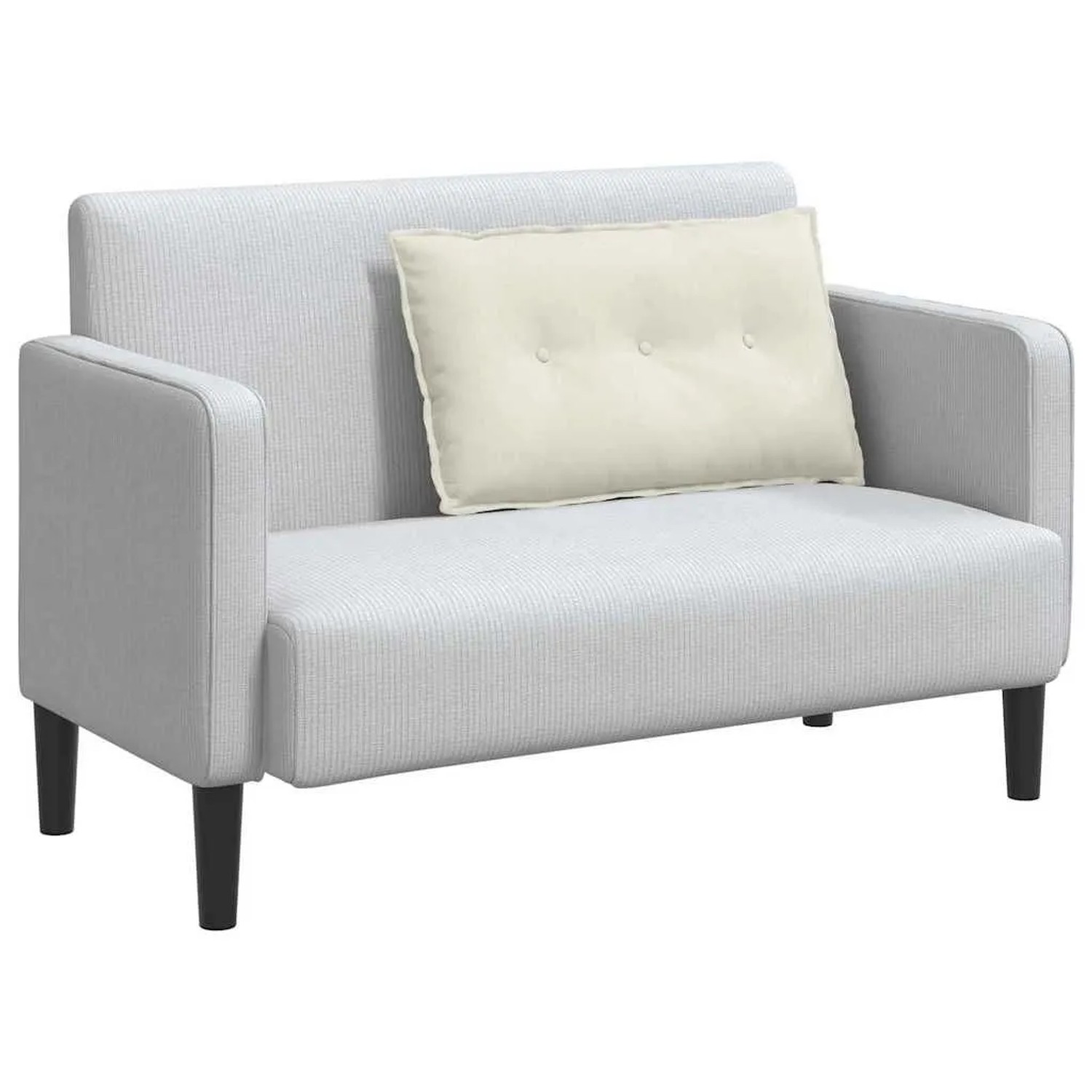 vidaXL Rückenkissen Creme 80 x 50 cm Cordstoff 42014727_3