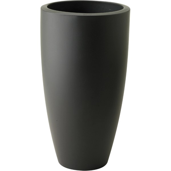 Runder Pflanztopf 50 Cm Durchmesser, 38 Cm Hoch – 44 Liter, Terrakotta-Optik Aus Kunstharz