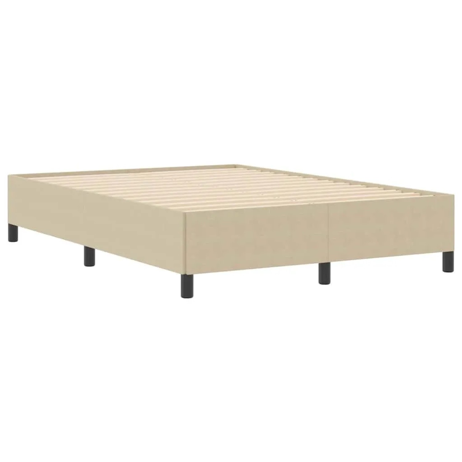 vidaXL Bettgestell Grau-Grün 140 x 200 cm Cordstoff 42006976 günstig online kaufen