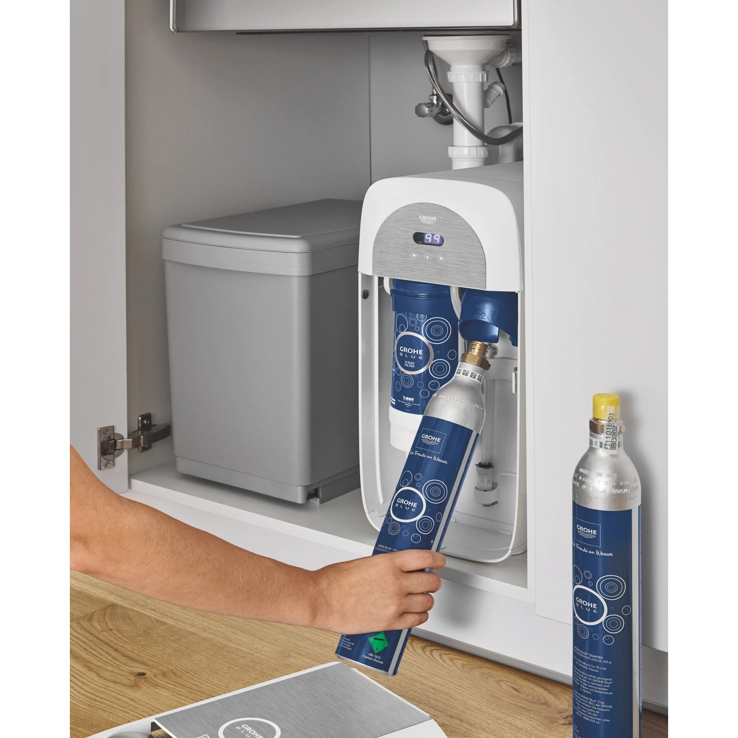 Grohe CO2 Flaschen Blue Starter-Set 4x 425 g kaufen bei OBI