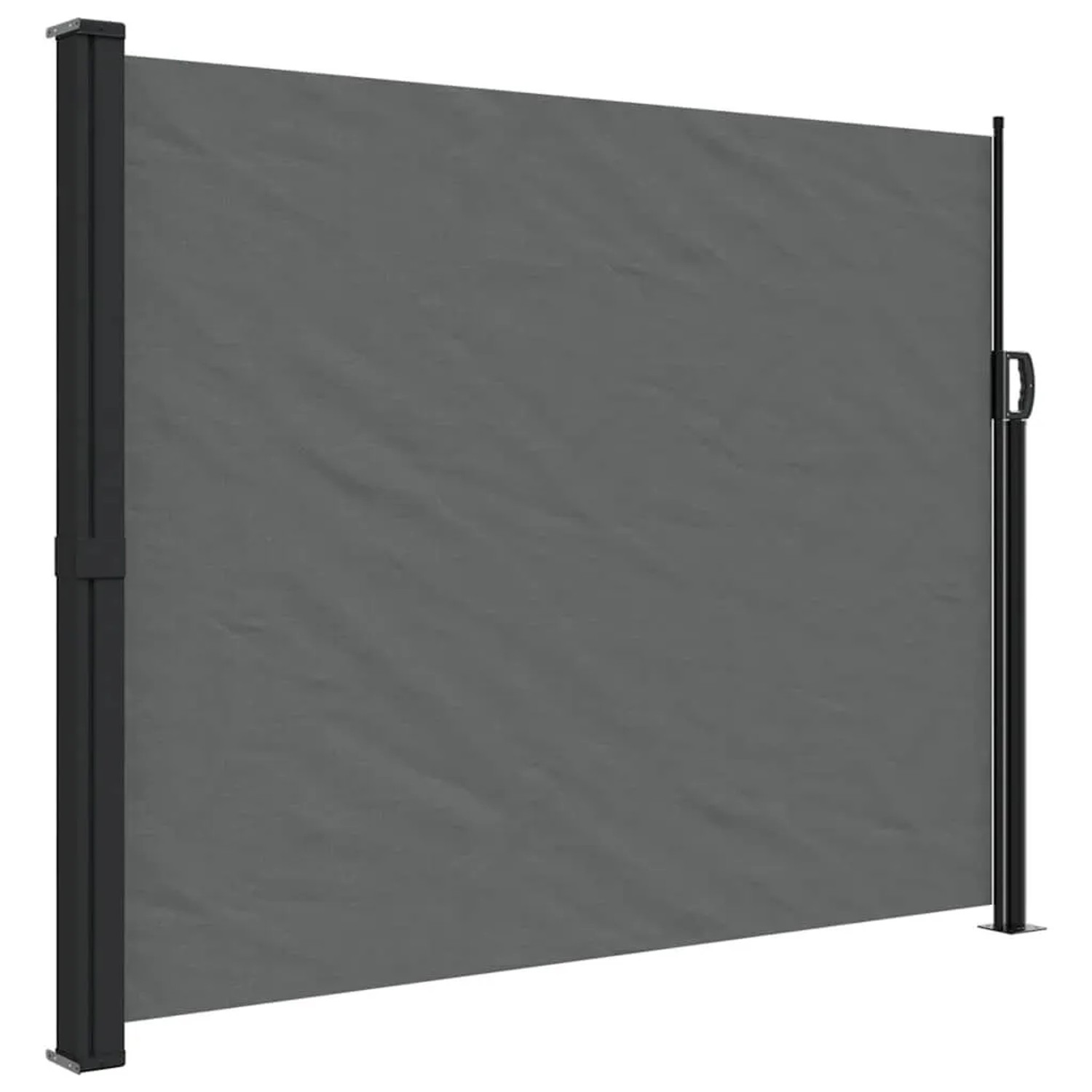 vidaXL Seitenmarkise Ausziehbar Anthrazit 160x500 cm 4004443