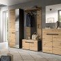 Inn.Furn Garderoben-Set 5-teilig in Eiche und Grau 255 cm Cooper_7