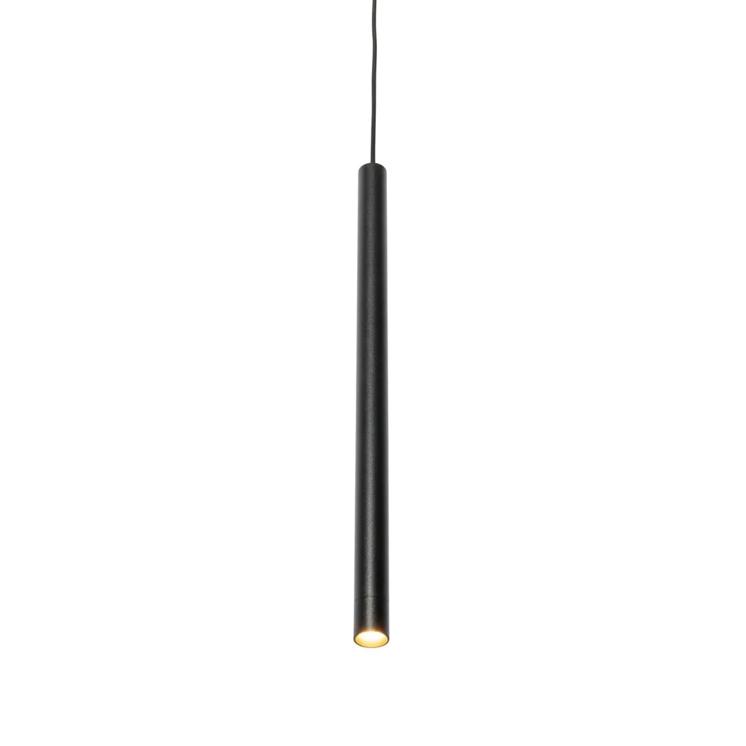 QAZQA Moderne Schwarze Hängelampe für 1-phasiges Schienensystem Iconic Frini