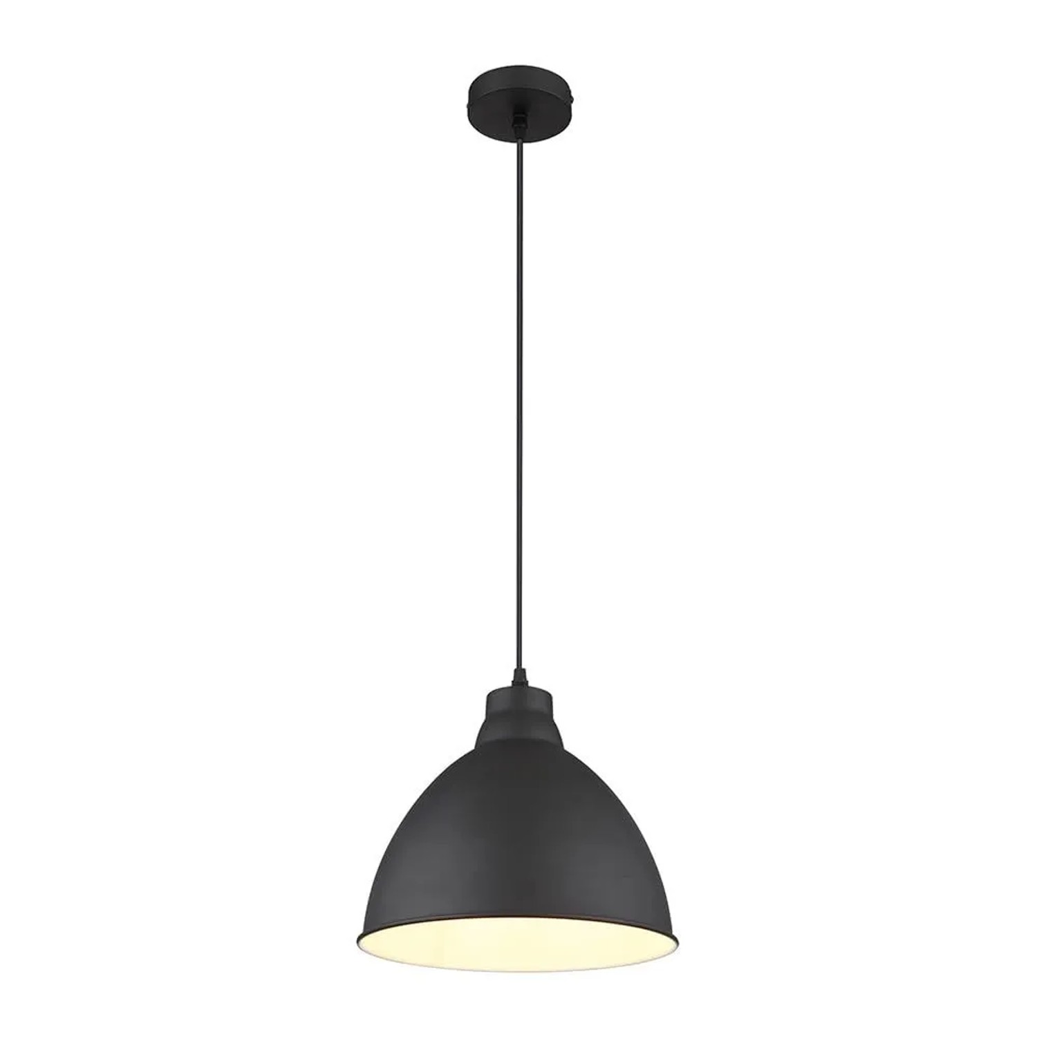 Arte Lamp Pendelleuchte Braccio E27 Schwarz Höhenverstellbar