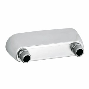 Kludi Montageeinheit für Wandarmatur, Chrom, Zubehör für Sanitärinstallation.