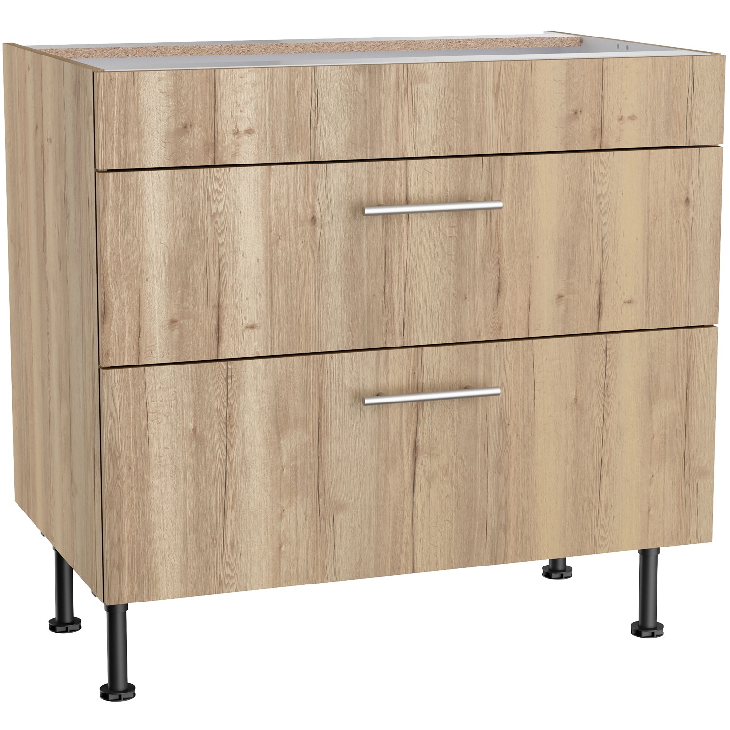 Optifit Unterschrank mit 2 Auszügen Erik290 90 cm x 87 cm x 58,4 cm Wildeic günstig online kaufen