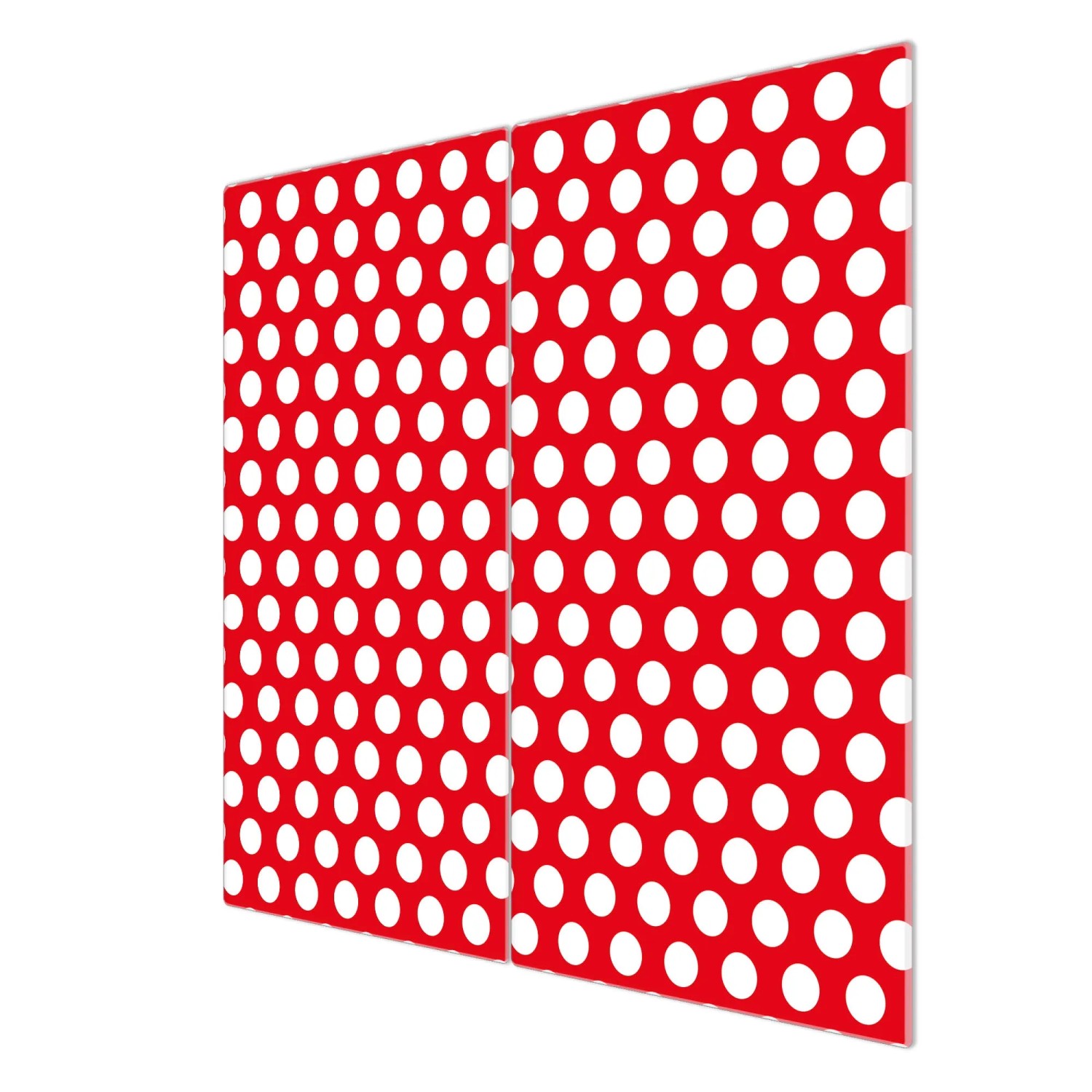 PETTI Artigiani Italiani Weihnachts-Herdplattenabdeckung – 50x70 Cm, Mit Roter Schleife, 100% Made In Italy