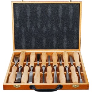 BGS Schnitzwerkzeug Satz 12Tlg  52712