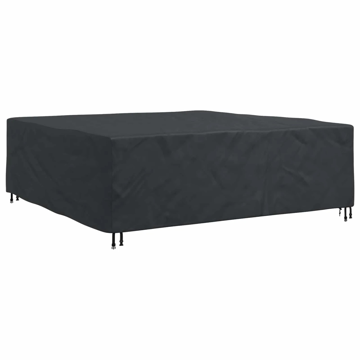 vidaXL Möbelbezug Uni Schwarz 220 x 220 x 70 cm 600D 4105788 günstig online kaufen