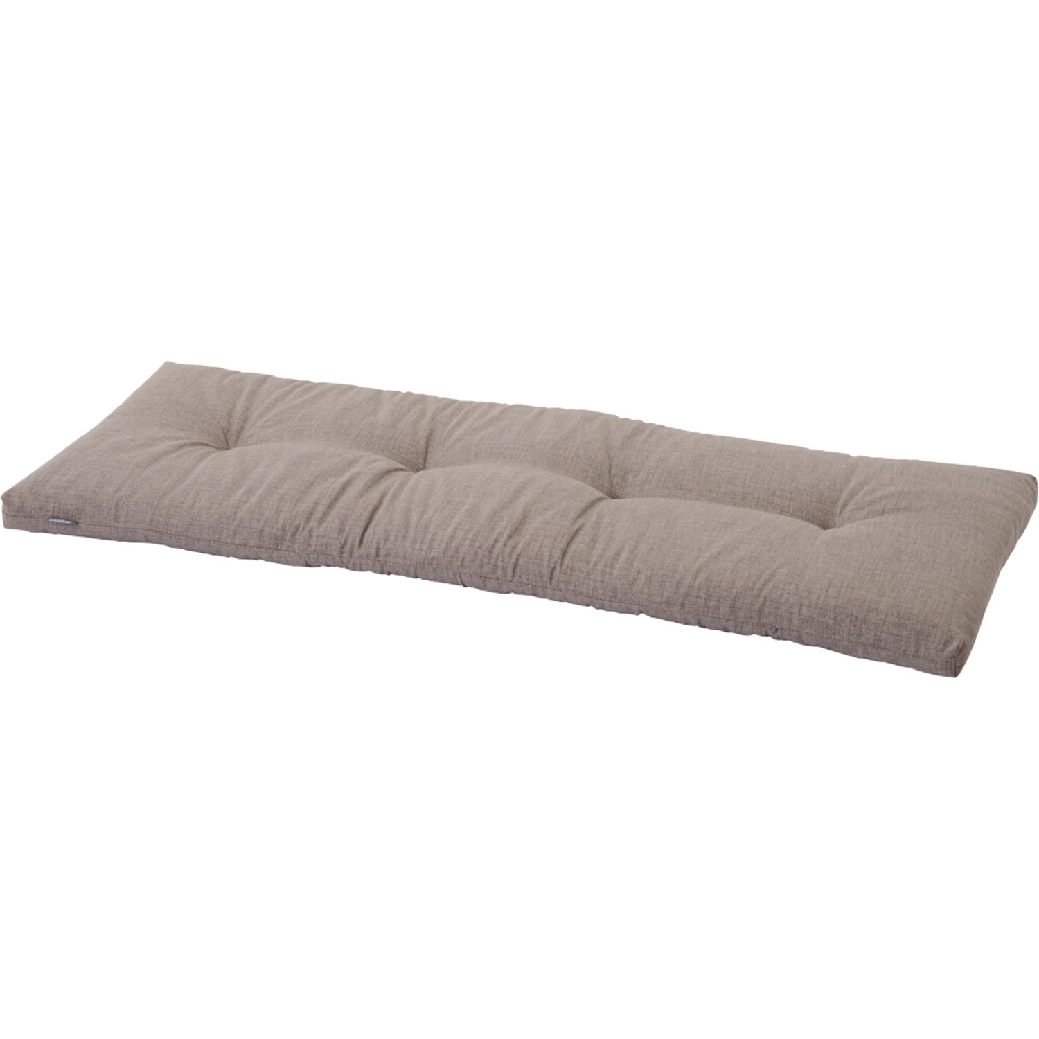 Siena Garden Banksitzkissen Comfort 110 cm x 44 cm x 7 cm Taupe günstig online kaufen