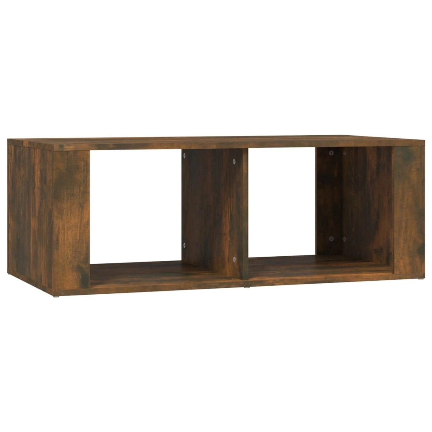 vidaXL Couchtisch Räuchereiche 100x50x36 cm Holzwerkstoff 816525