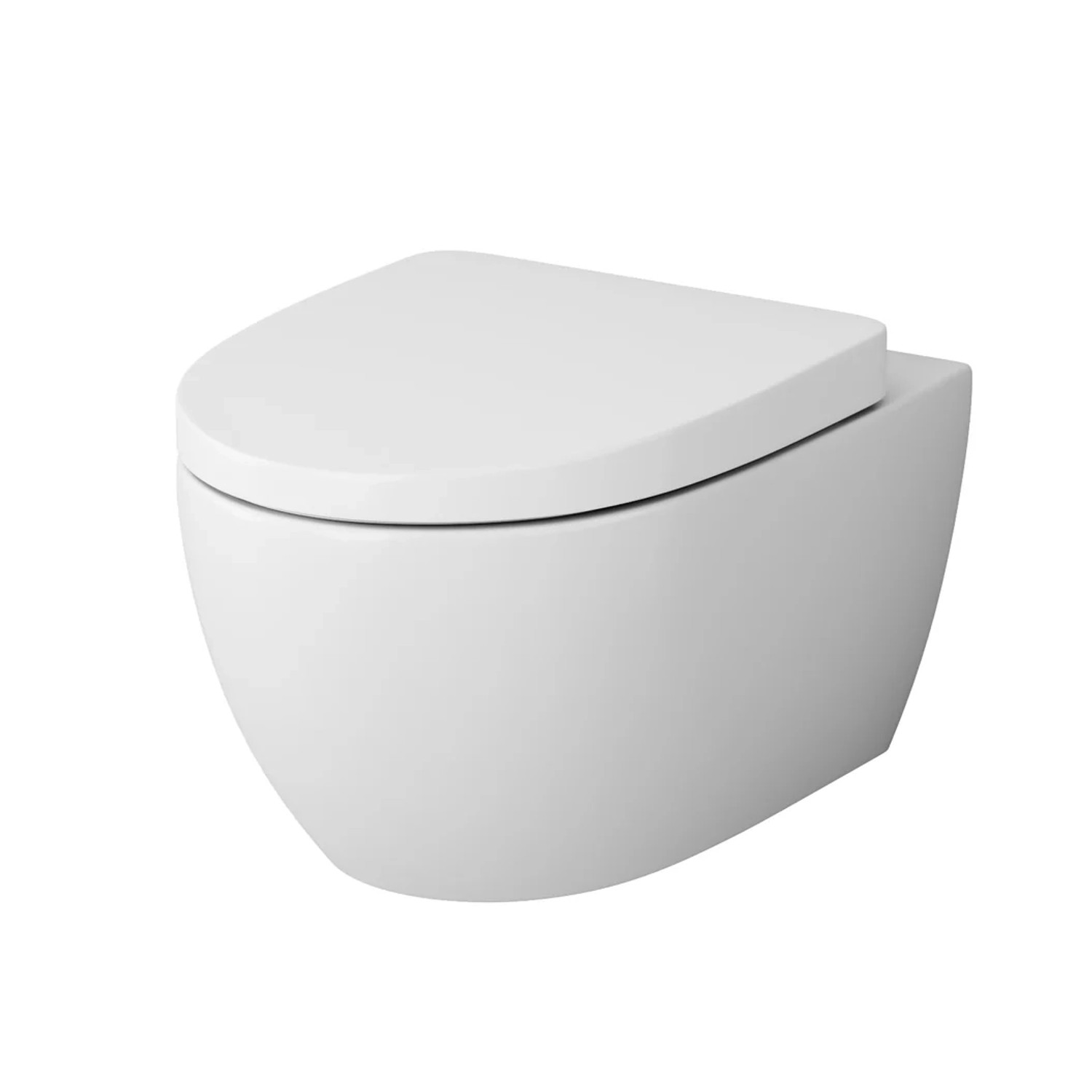 AM.PM Wand-WC mit Softclosing-Sitzabdeckung Bliss Spülrandlos 