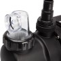Detailaufnahme der Steinbach SPS 50-1 Filterpumpe mit Vorfilter, 7.000 l/h.