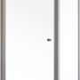 Schulte ExpressPlus Drehtür mit Seitenwand, Alu-Natur, 200x90 cm, Duschtür