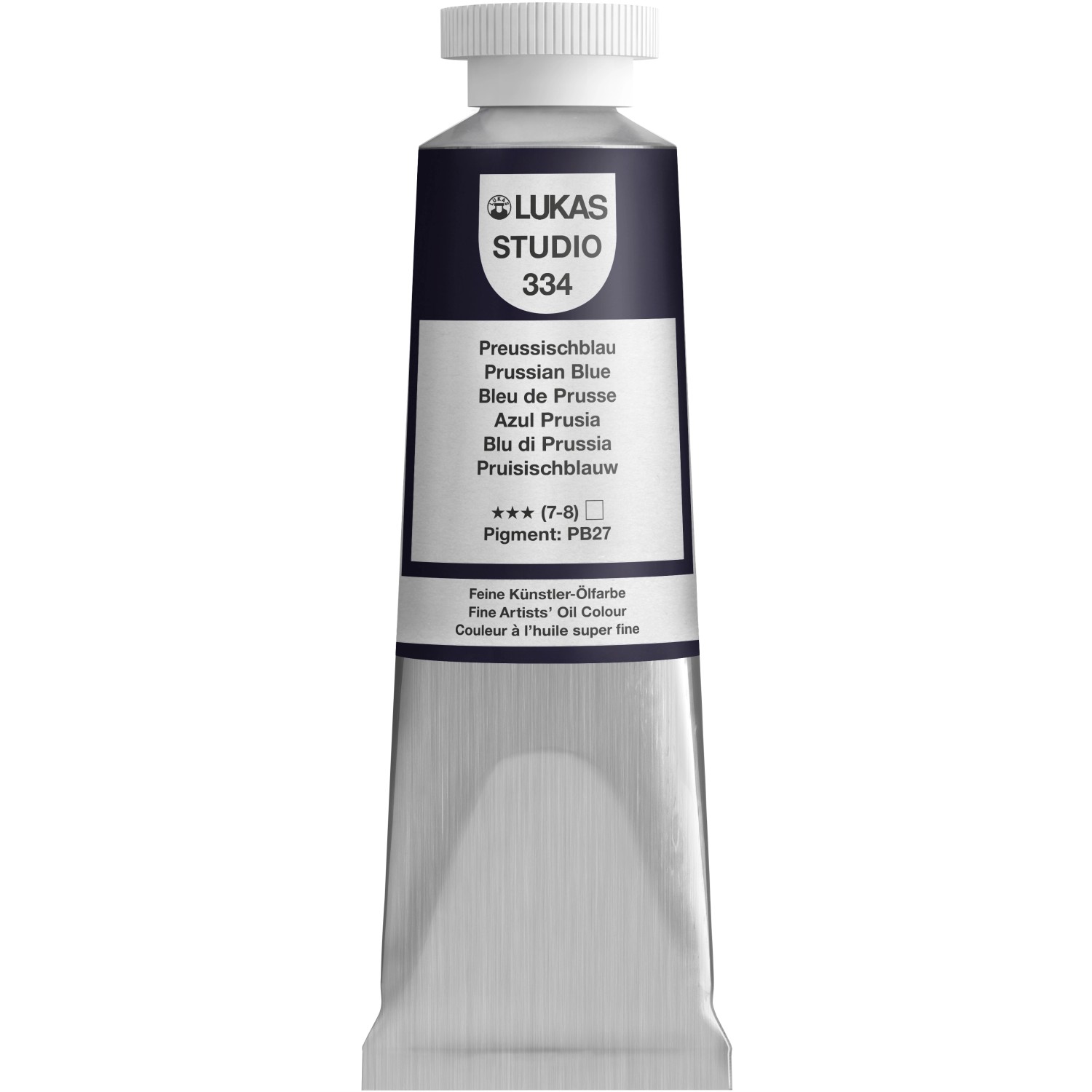 Lukas Studio Ölfarbe 37 ml Premium-Qualität Preussischblau