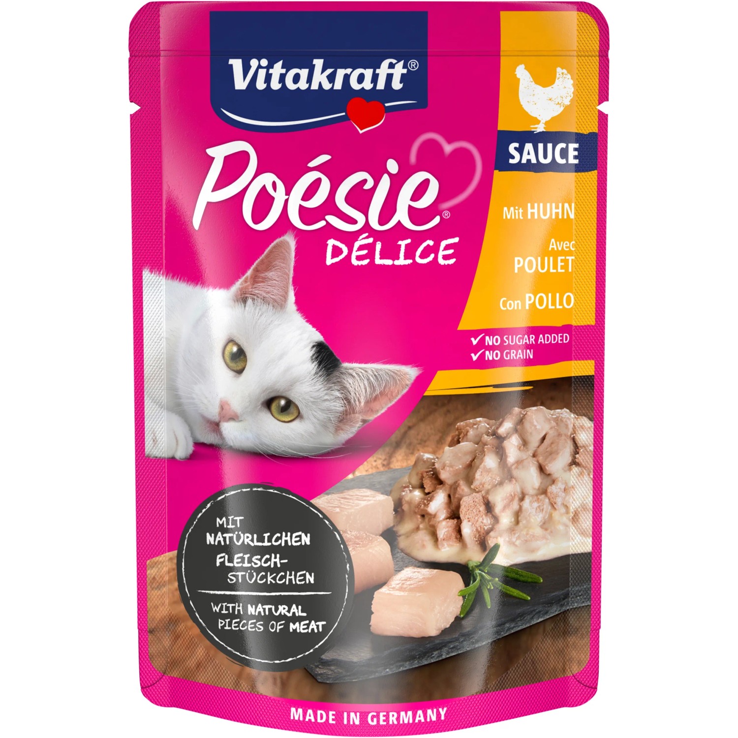 Vitakraft Poésie® Délice Huhn in Sauce 85 g