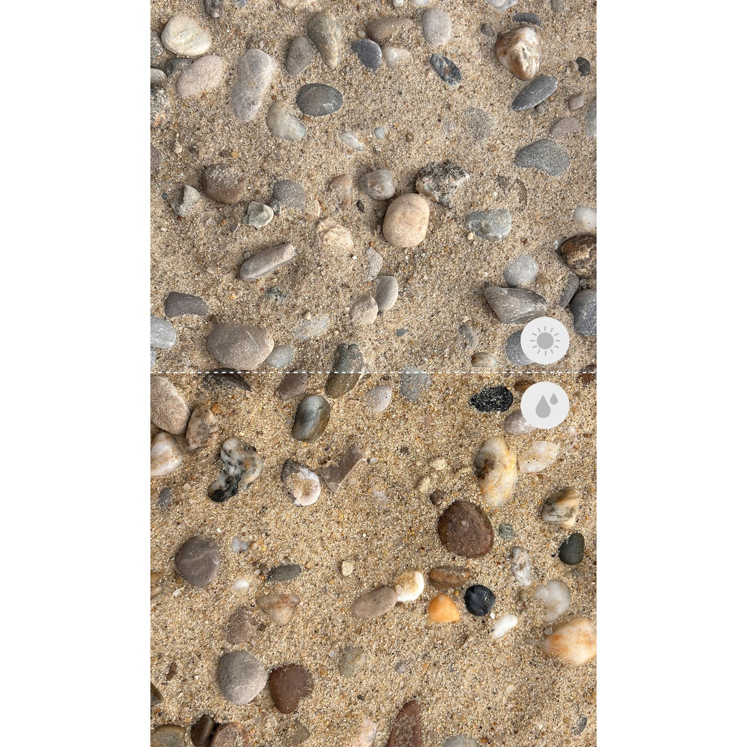 Weco Mineralisches Kiesgartensubstrat 0 - 16 mm Beige 25 kg_2