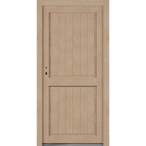 Roro Nebeneingangstür OHE 1003 Fichte, 88x198 cm, DIN links, aus hellem Holz.
