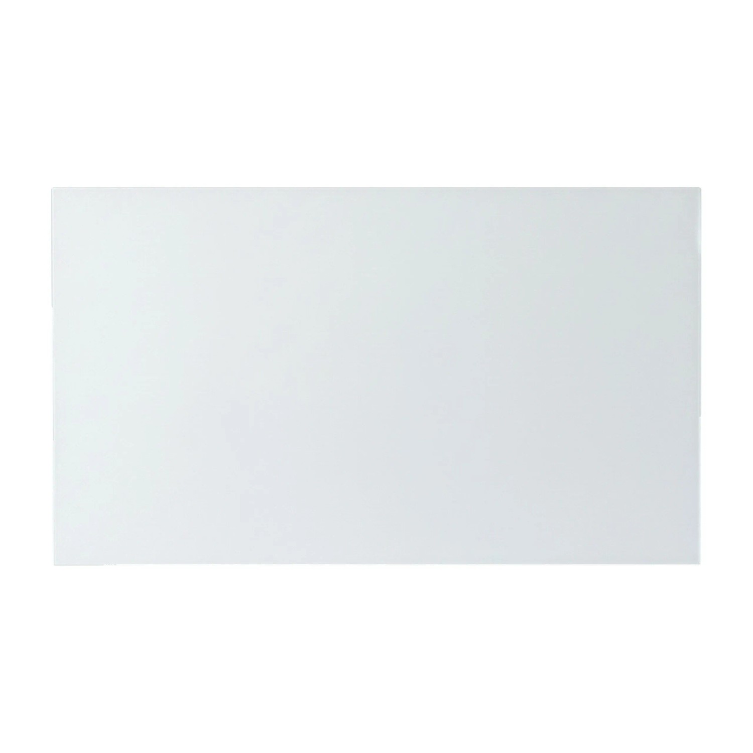 Relaxdays Glas Magnetboard Sicherheitsglas Weiß Magnetisch 100 cm x 60 cm 6,4 kg