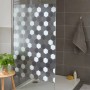 d-c-fix statische Klebefolie Wido mit Hexagon-Muster als Sichtschutz in Dusche.