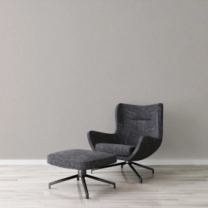 Bricoflor Uni Vliestapete in Taupe-Grau: Schlichte, abwaschbare Unitapete für Wohnräume.