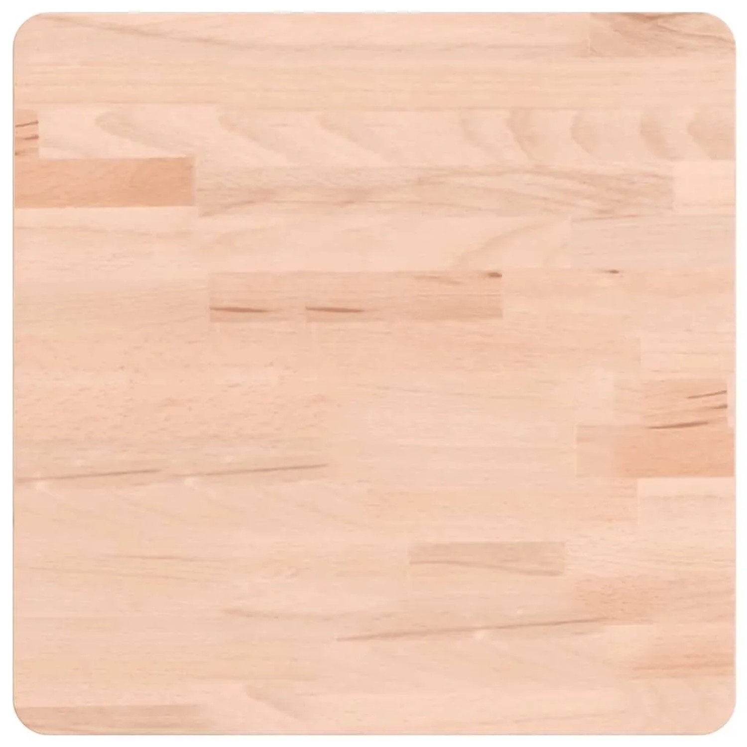 vidaXL Tischplatte 40x40x4 cm Quadratisch Massivholz Buche 355960