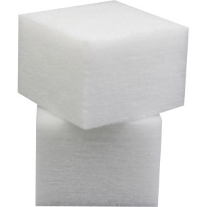 Summer Fun Universal Filter Kartusche Cube, weiße Schaumstoffwürfel für Filteranlagen.